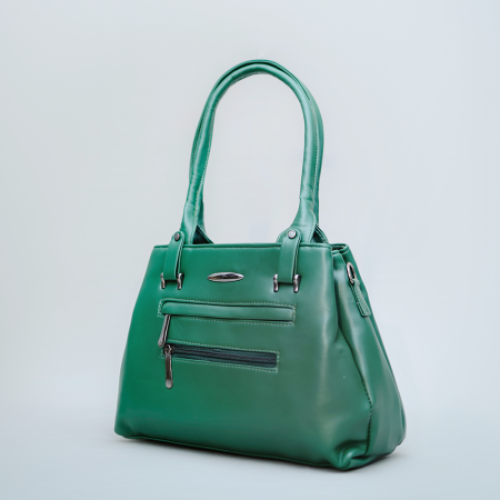 Stylish Green Handbag
