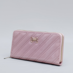 Elegant Onion Red Glossy Wallet – Stylish & Functional