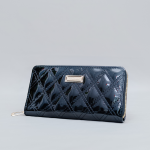 stunning Black Squre glossy wallet