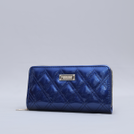 Hyper Blue Squre glossy wallet