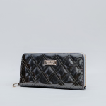  stunning Pure Black Squre glossy wallet
